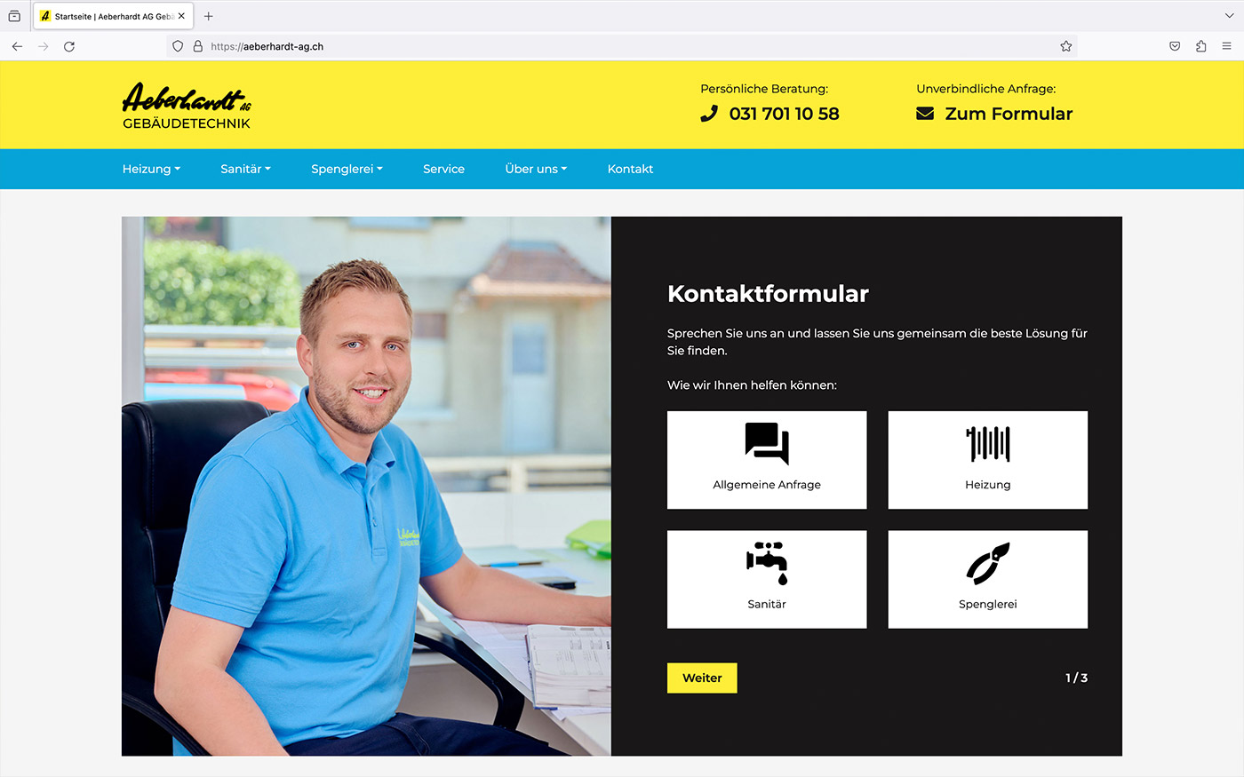 Websites mit dem ED-CMS