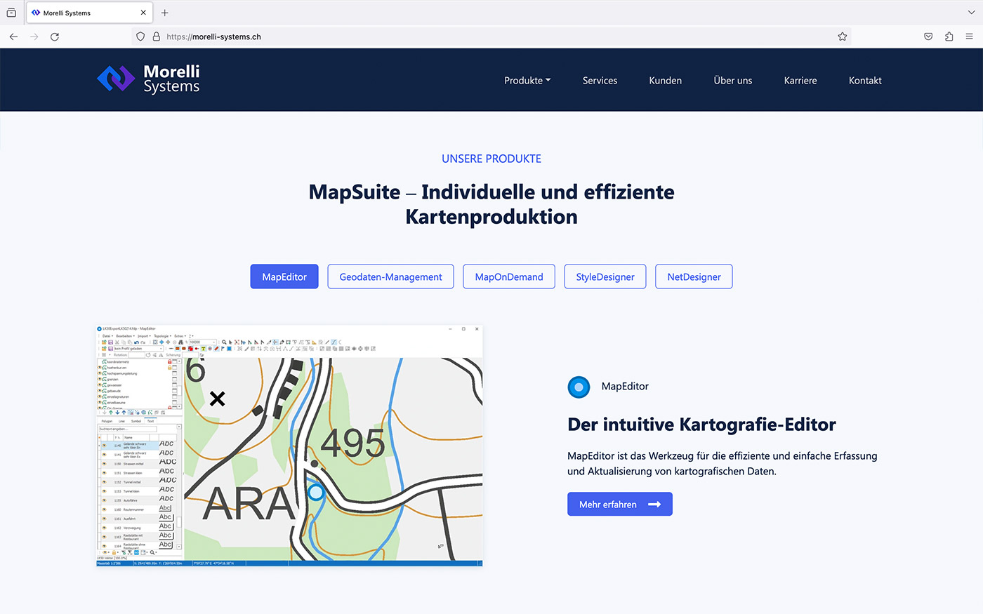 Websites mit dem ED-CMS